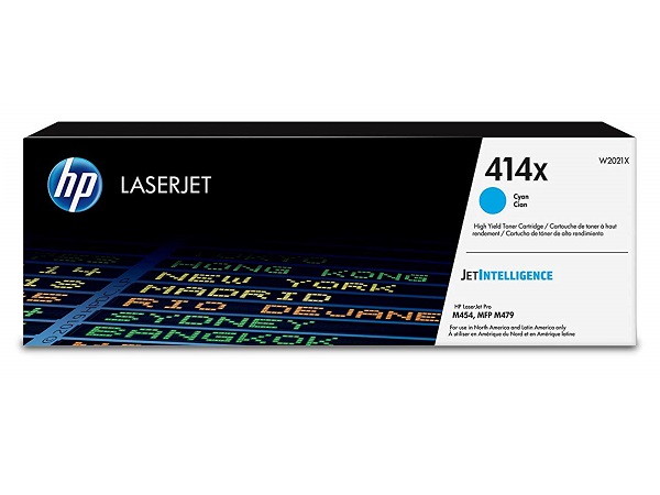 HP W2021X (414X) Cyan High Capacity Toner