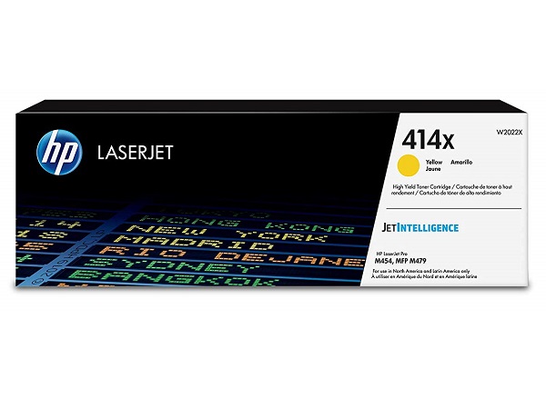 HP W2022X (414X) Yellow High Capacity Toner