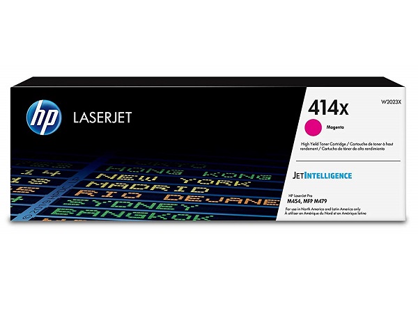 HP W2023X (414X) Magenta High Capacity Toner