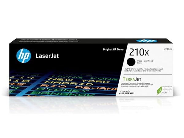 HP W2100X (210X) Black High Yield Toner Cartridge