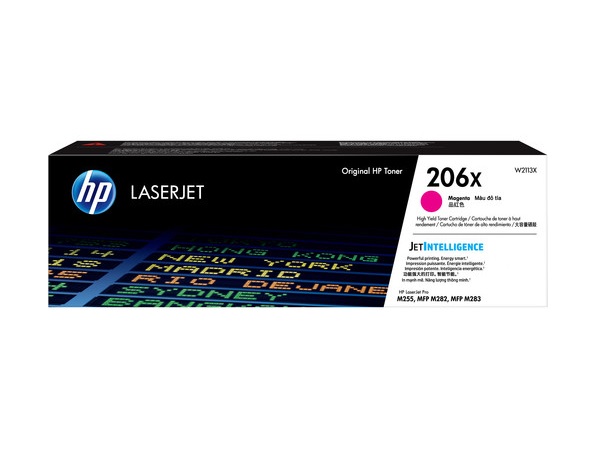 HP W2113X (206X) Magenta High Yield Toner Cartridge