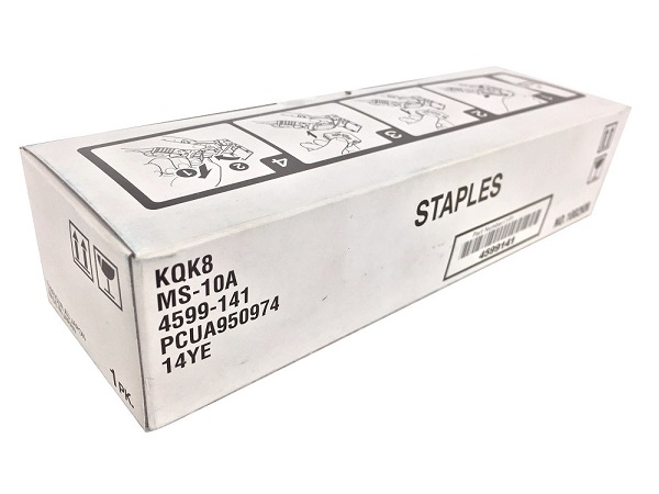 Konica Minolta 14YE (MS-10A) Staple Cartridge, Box of 3