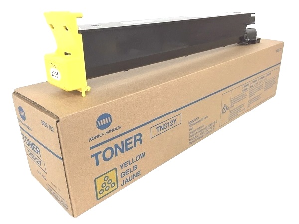 Konica Minolta 8938-702 (TN312Y) Yellow Toner Cartridge
