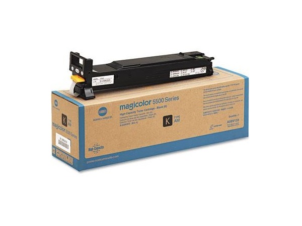 Konica Minolta A06V133 Black High Yield Toner Cartridge