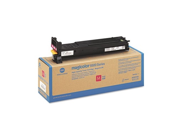 Konica Minolta A06V433 Cyan High Yield Toner Cartridge