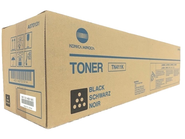 Konica Minolta A070131 (TN411K) Black Toner Cartridge