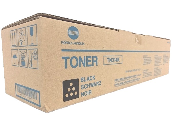 Konica Minolta A0D7131 (TN314K) Black Toner Cartridge