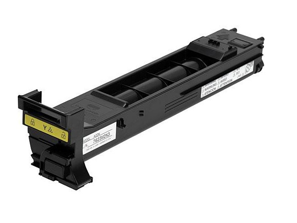 Konica Minolta A0DK231 Yellow Toner Cartridge - Standard Yield