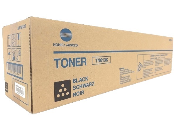 Konica Minolta A0TM130 (TN613K) Black Toner Cartridge