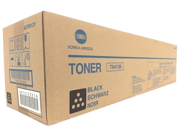 Konica Minolta A0TM131 (TN413K) Black Toner Cartridge