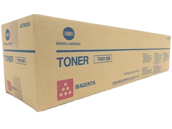 Konica Minolta A0TM330 (TN613M) Magenta Toner Cartridge