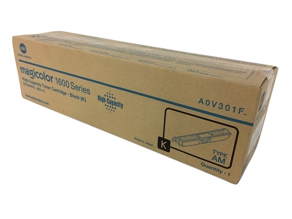 Konica Minolta A0V301F Black High Yield Toner Cartridge