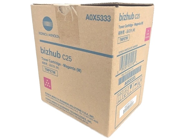 Konica Minolta A0X5333 (TNP27M) Magenta Toner Cartridge