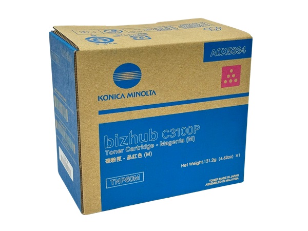 Konica Minolta A0X5334 (TNP50M) Magenta Toner Cartridge