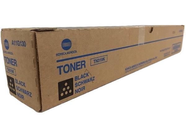 Genuine Konica Minolta Bizhub 360 Black Toner Cartridge Tn319k for sale online 