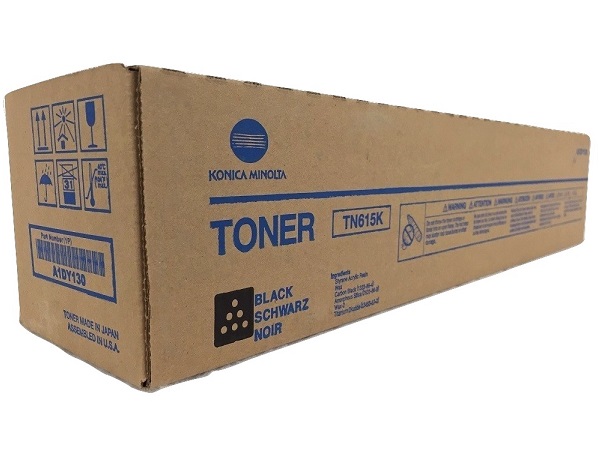 Konica Minolta A1DY130 (TN615K) Black Toner Cartridge