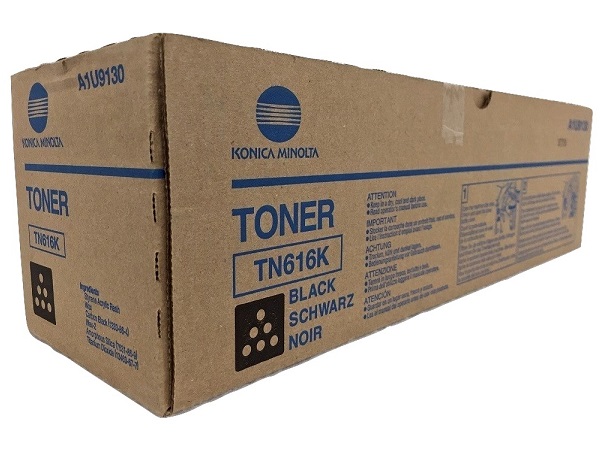 Konica Minolta A1U9130 (TN616K) Black Toner Cartridge