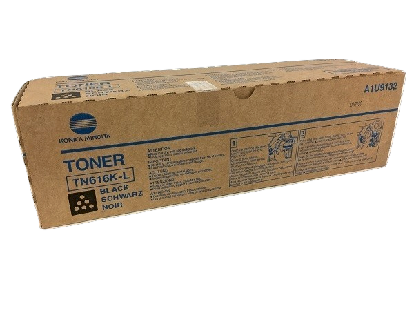 Konica Minolta A1U9132 (TN616KL) Black Toner Cartridge