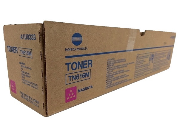 Konica Minolta A1U9333 (TN616M) Magenta High Yield Toner Cartridge 41.8K Page Yield