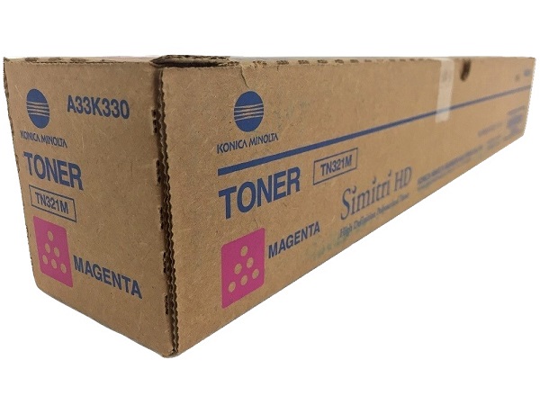 Konica Minolta A33K330 (TN321M) Magenta Toner Cartridge