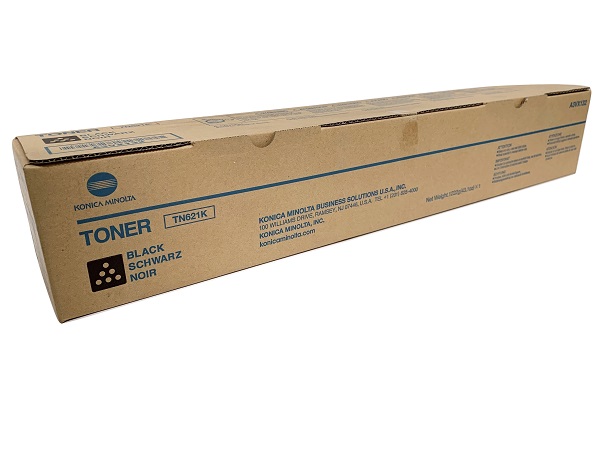 Konica Minolta TN-621K (A3VX132) Black Toner Cartridge