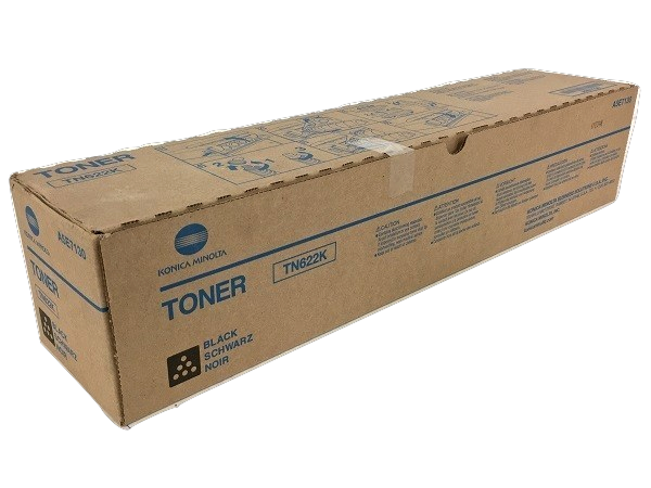 Konica Minolta TN-622K (A5E7130) Black Toner Cartridge | GM Supplies