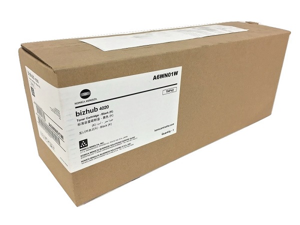 thumbnail image 2 of Used Konica Minolta A6WN01F TNP-40 Black Toner Cartridge Genuine - UBB.threads 2 of 14