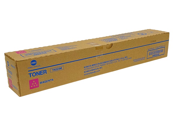 Konica Minolta A8DA330 (TN-324M) Magenta Toner Cartridge