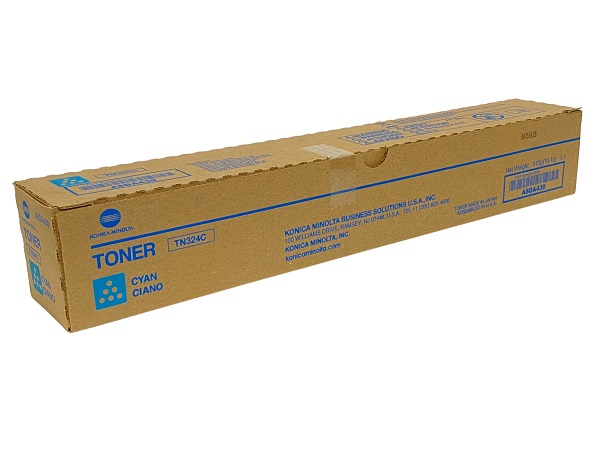 Konica Minolta A8DA430 (TN-324C) Cyan Toner Cartridge