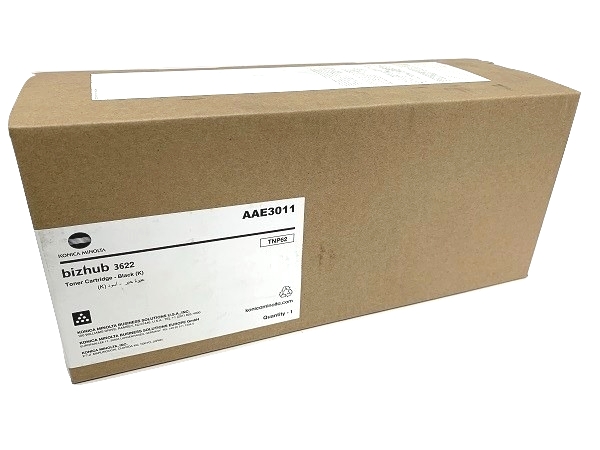 Konica Minolta TNP-62 (AAE3011) Black Toner Cartridge