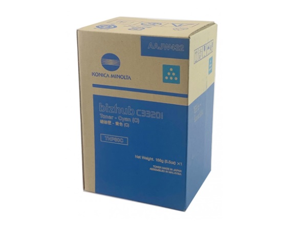 Konica Minolta AAJW432 (TNP80C) Cyan Toner Cartridge