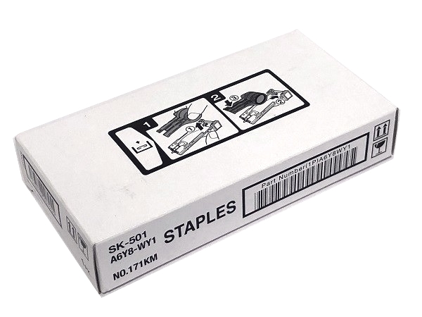 Konica Minolta SK-501 (SK-501) Staple Kit Box of 5 Cartridges