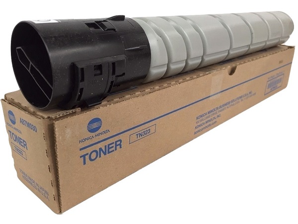 Konica Minolta A87M030 (TN323) Black Toner Cartridge