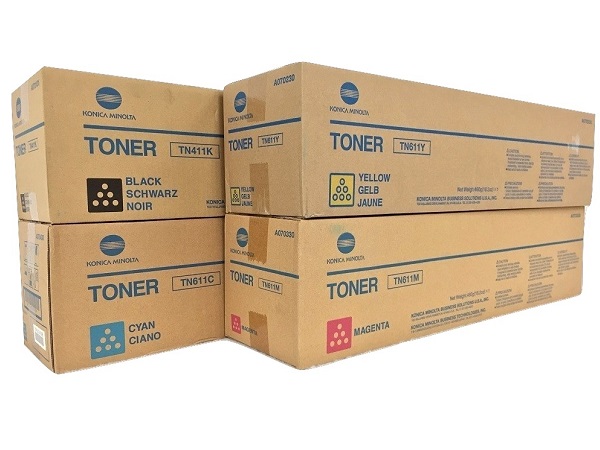 Konica Minolta Bizhub C451 Complete Toner Cartridge Set