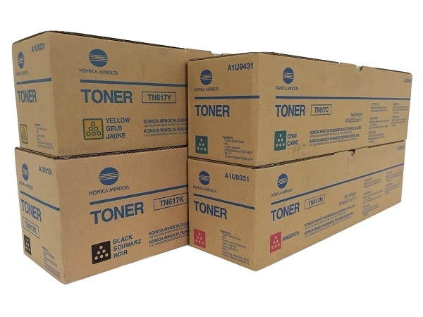 Konica Minolta Bizhub TN617 Toner Cartridge Set