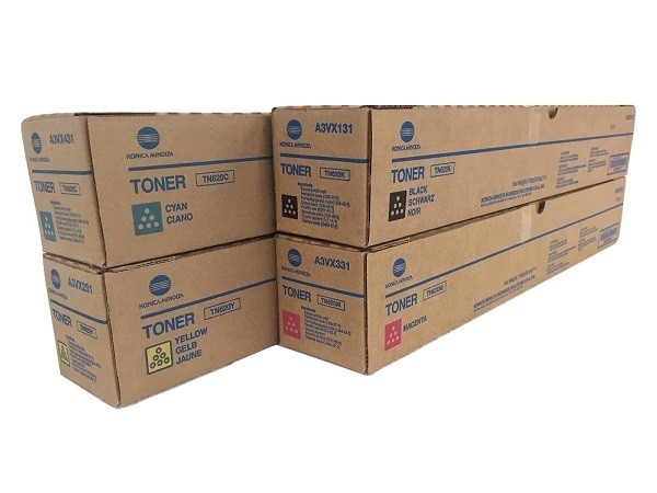 Konica Minolta Bizhub TN620 Toner Cartridge Set