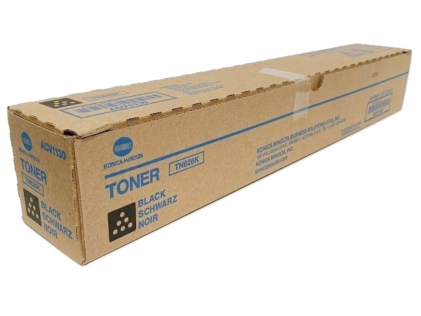 Konica Minolta TN-626K (ACV1130) Black Toner Cartridge