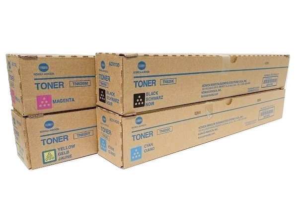 Konica Minolta TN-626 Complete Toner Set