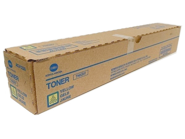 Konica Minolta TN-626Y (ACV1230) Yellow Toner Cartridge