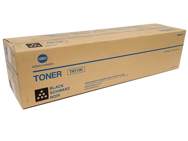 Konica Minolta A9K8130 (TN-713K) Black Toner Cartridge