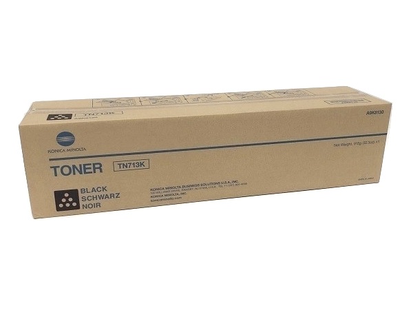 Konica Minolta A9K8130 (TN-713K) Black Toner Cartridge