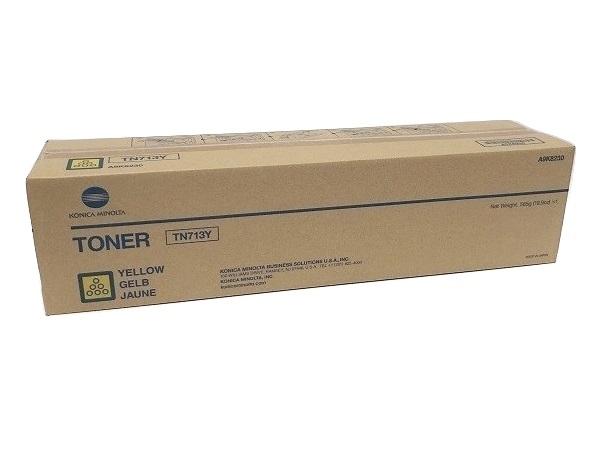 Konica Minolta A9K8230 (TN-713Y) Yellow Toner Cartridge