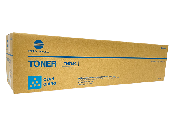 Konica Minolta TN-715C (ACP8430) Cyan Toner Cartridge
