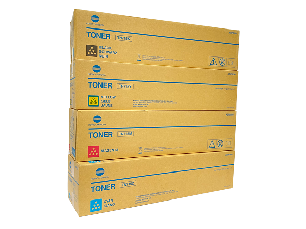 Konica Minolta TN715 Complete Toner Set