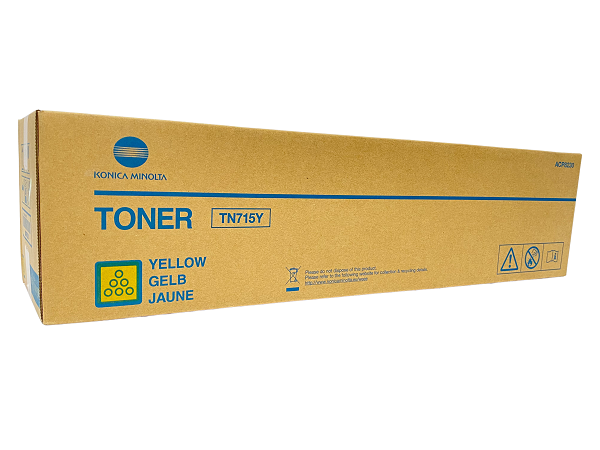 Konica Minolta TN-715Y (ACP8230) Yellow Toner Cartridge