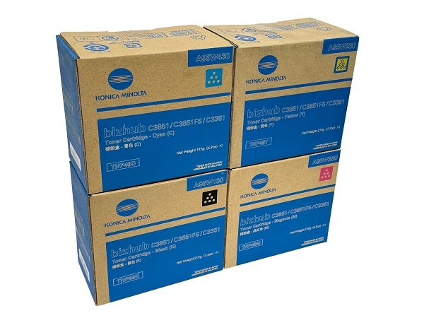 Konica Minolta TNP-49 Complete Toner Set