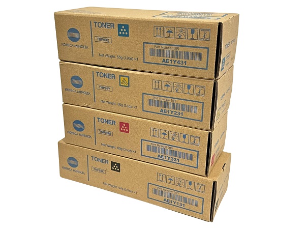 Konica Minolta TNP-93 Complete Toner Set