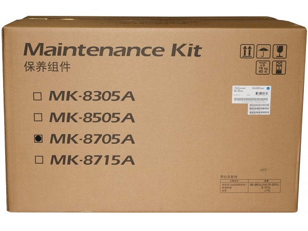 Kyocera MK-8705A (1702K90UN0) Maintenance Kit - Black - 600K