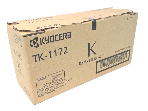 Kyocera TK-1172 (1T02S50US0) Black Toner Cartridge