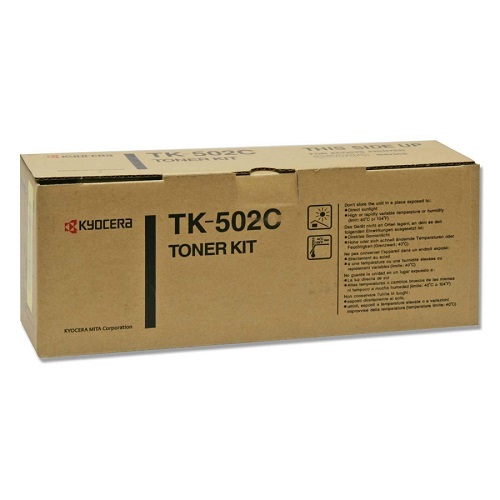 Kyocera TK-502C (TK502C) Cyan Toner Cartridge